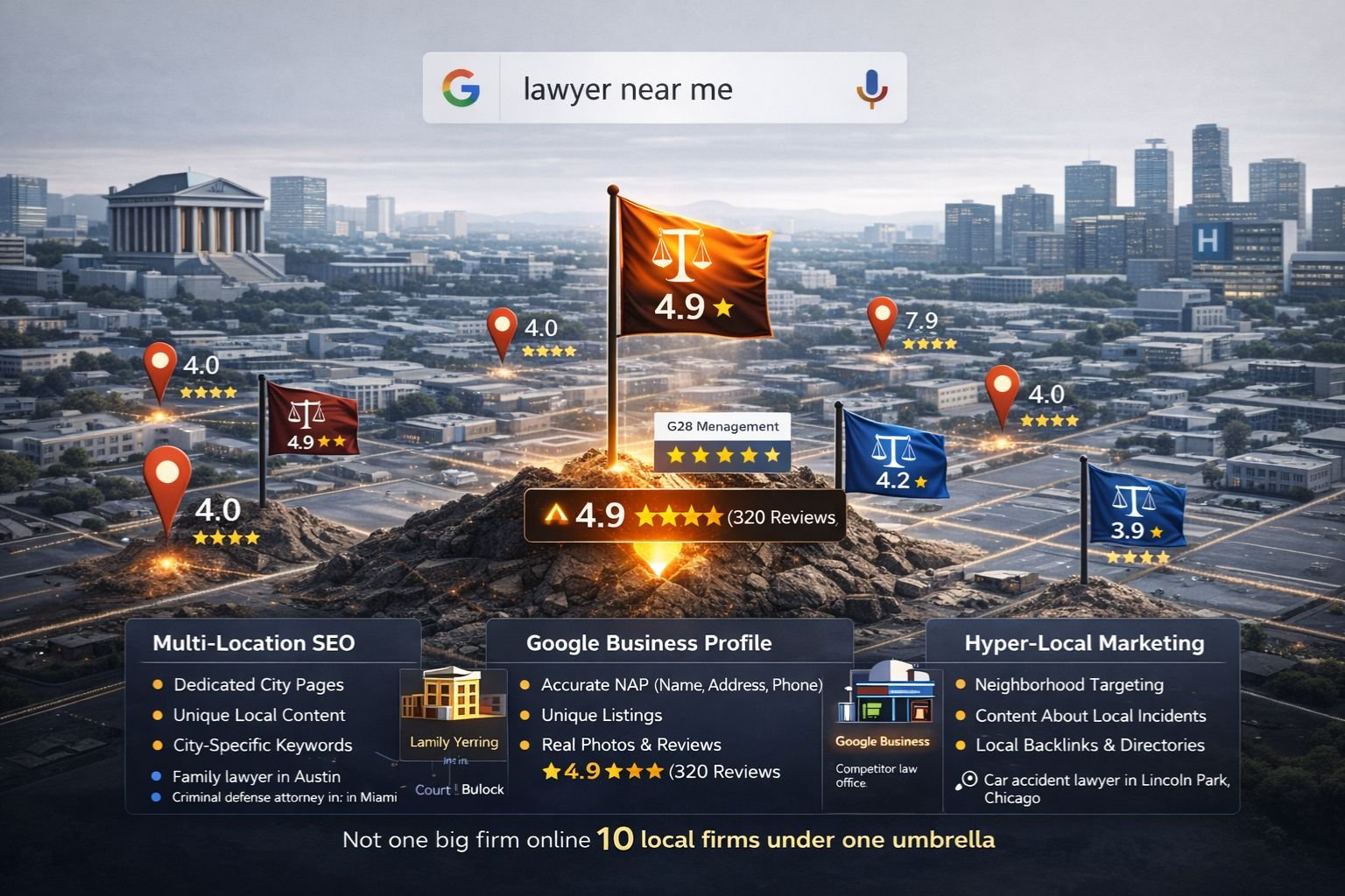 Local SEO for Multi-Location Firms: The “Near Me” Strategy
