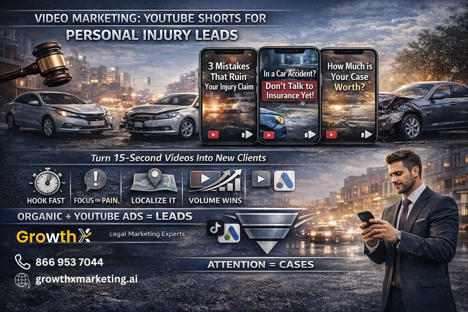 Video Marketing: YouTube Shorts for Personal Injury Leads